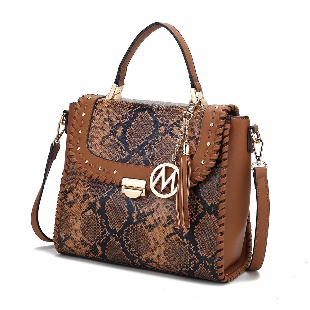 Crossbody Bag, Vegan Leather Satchel Bags Top Handle Shoulder Bag ^-^